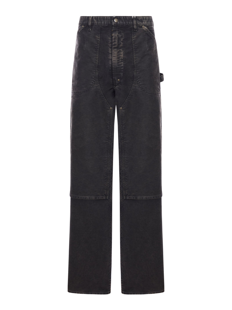 STRAIGHT LEG JEANS IN COTTON