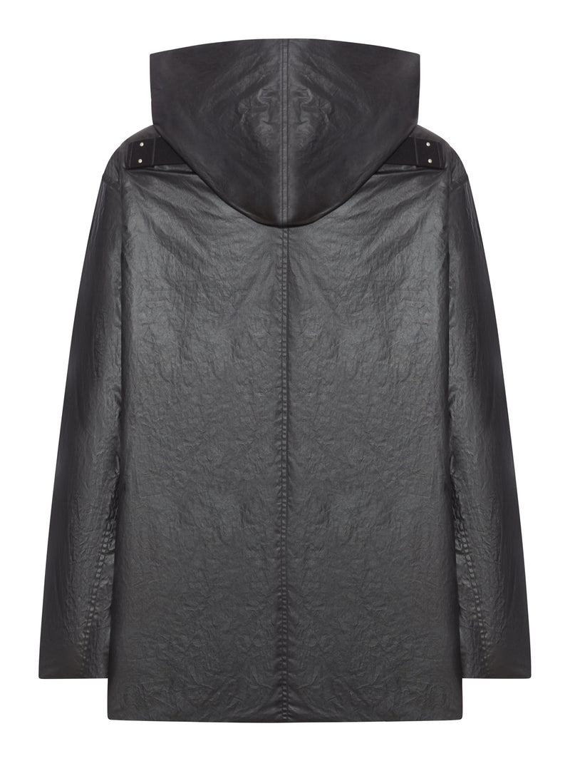 WAXED COTTON OVERSHIRT