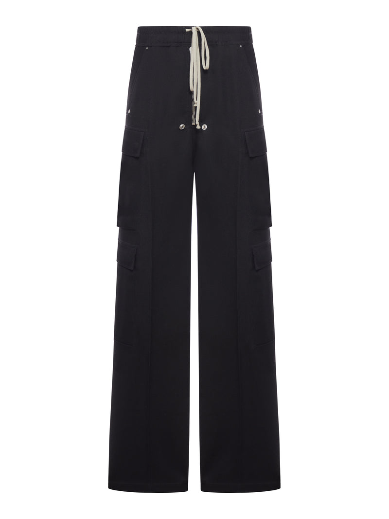 CARGOBELAS WOOL TROUSERS