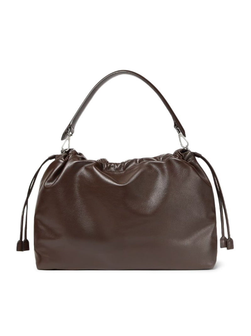 FLUX MAXI MESSENGER LEATHER BAG