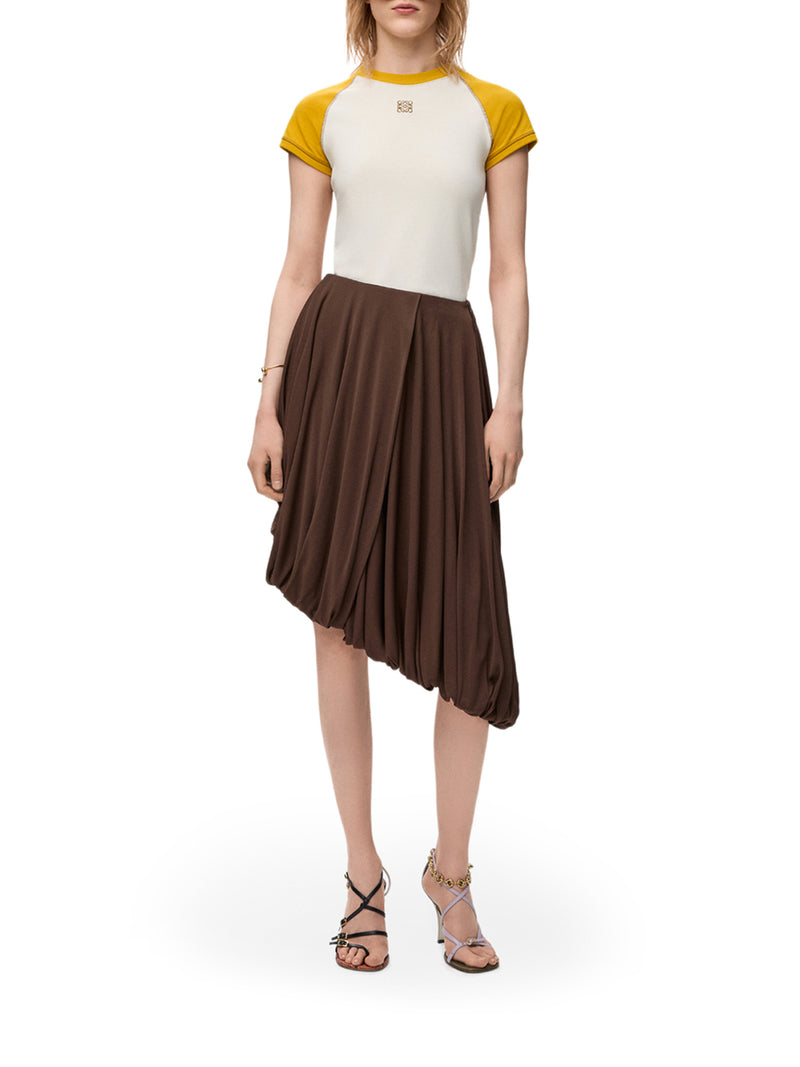 SLIM FIT T-SHIRT IN COTTON BLEND