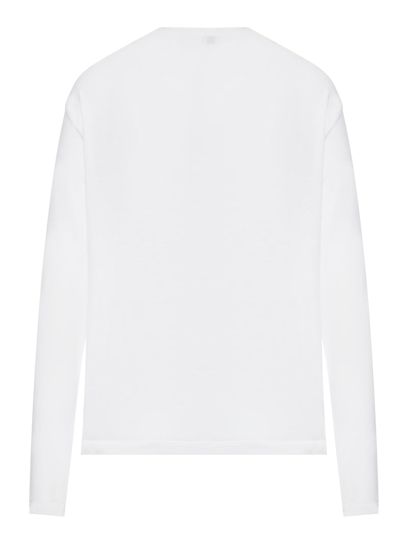LONG-SLEEVED COTTON T-SHIRT
