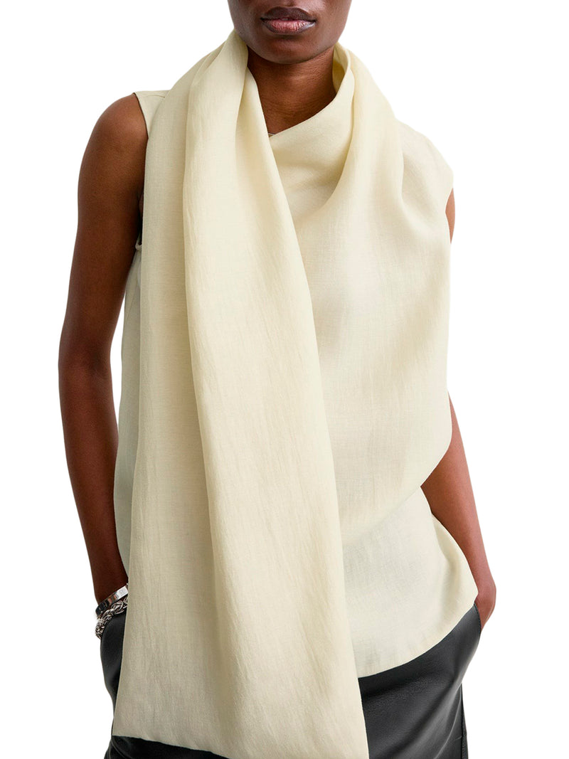 SCARF NECK BLOUSE
