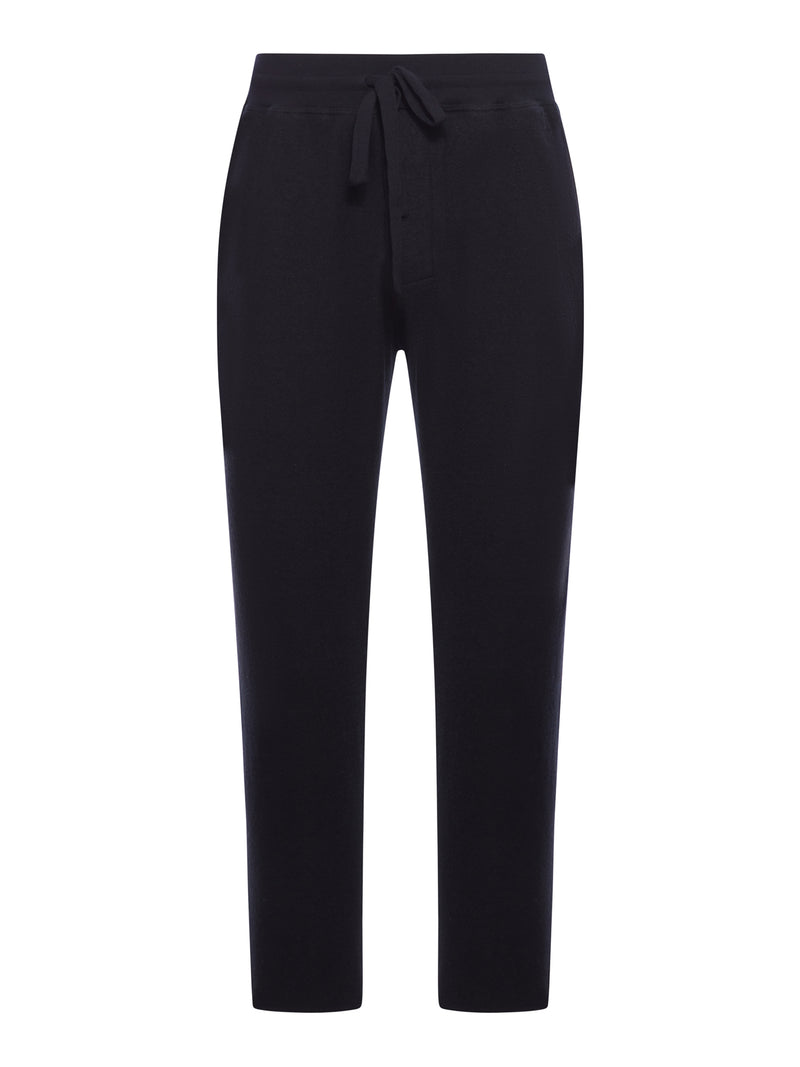 LOOSE-FIT JOGGING PANTS IN VIRGIN WOOL CLOTH