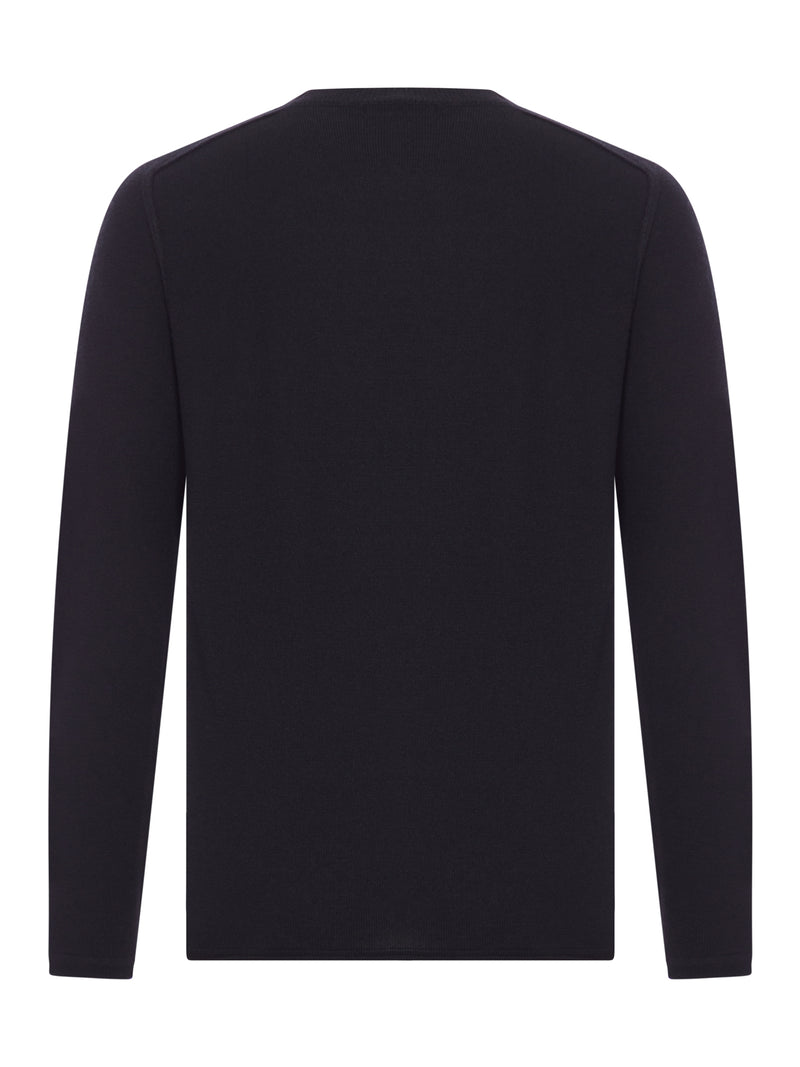 CREW NECK WOOL SWEATER