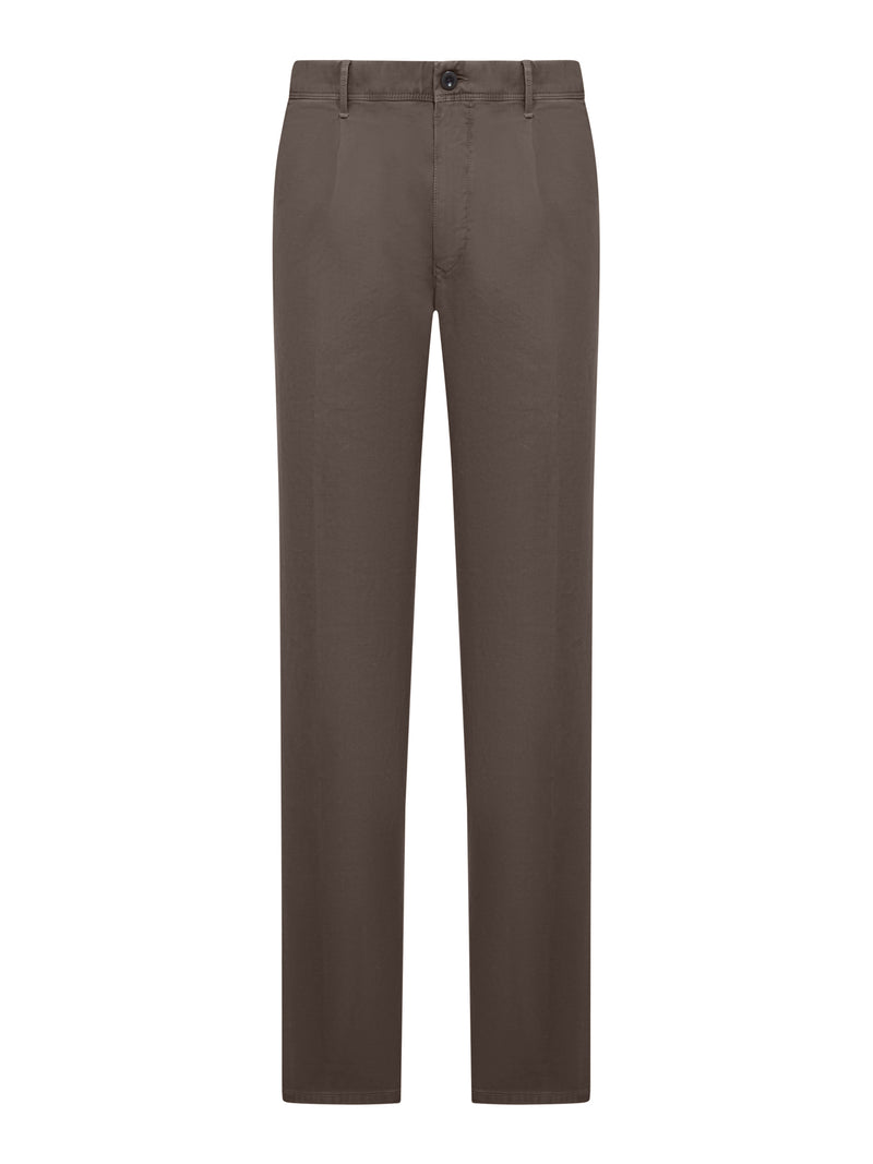TAILORED COTTON TROUSERS