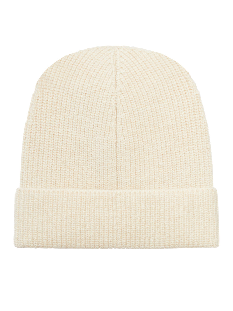 KNITTED HAT WITH LOGO