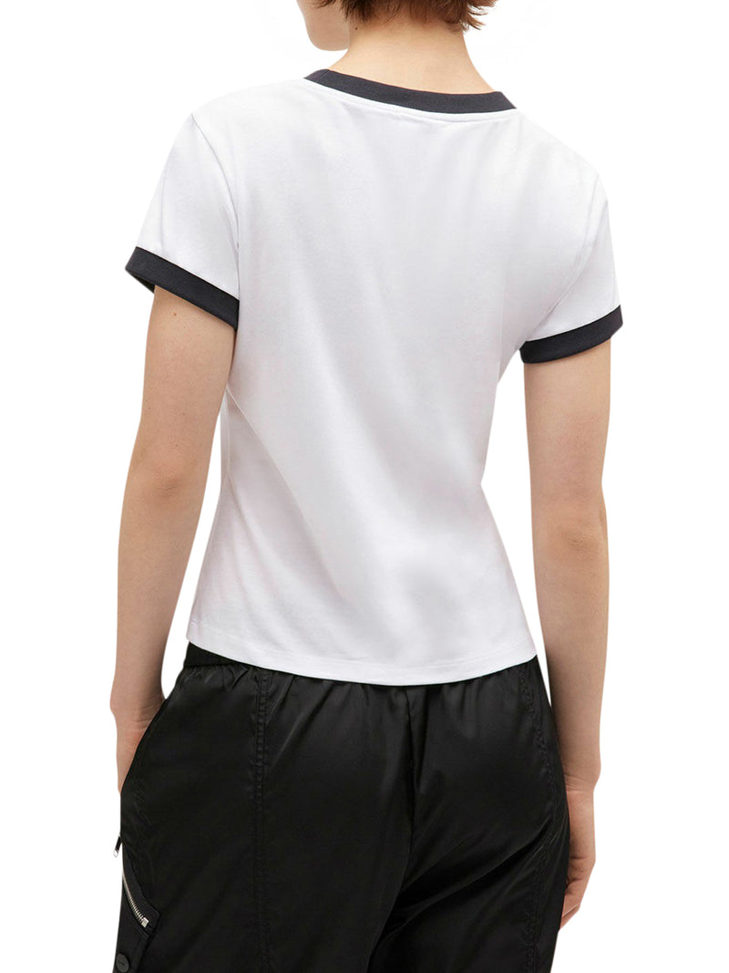 COTTON T-SHIRT WITH PRINT