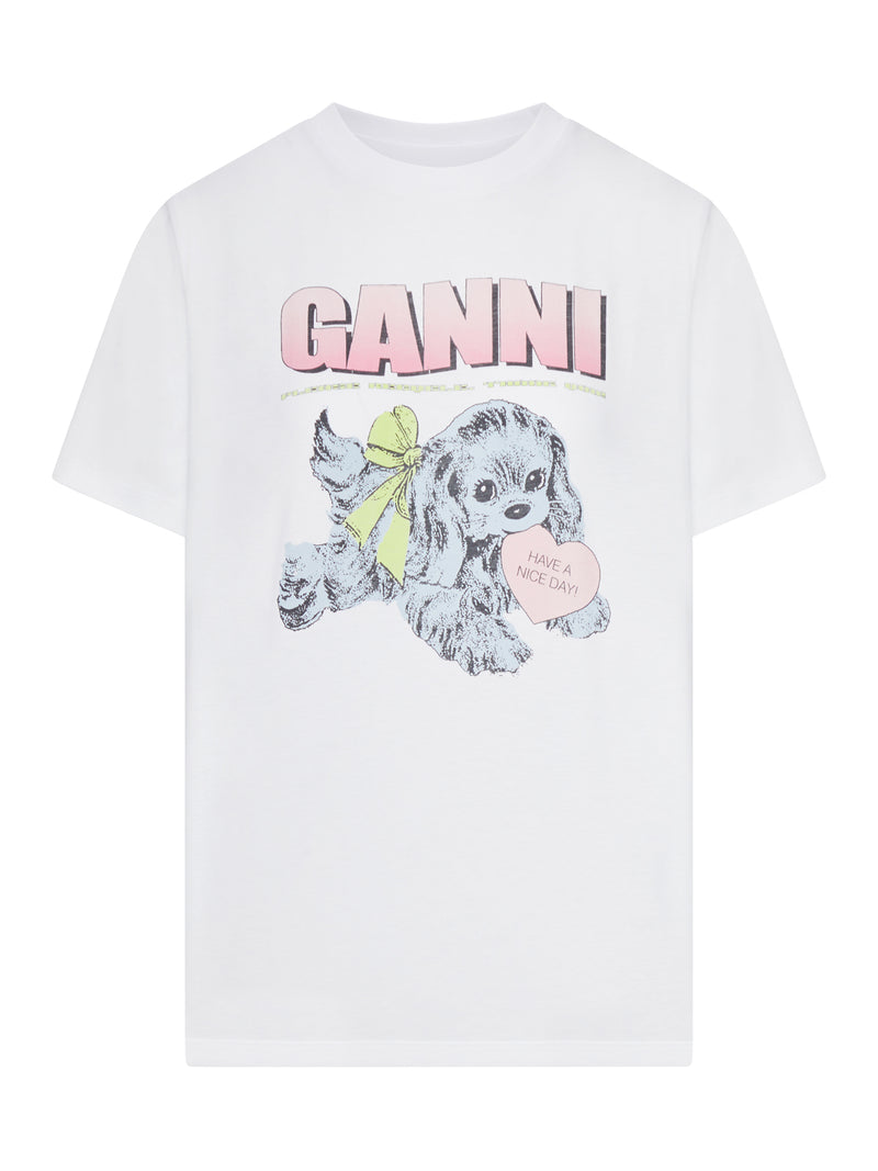 COTTON T-SHIRT WITH PRINT