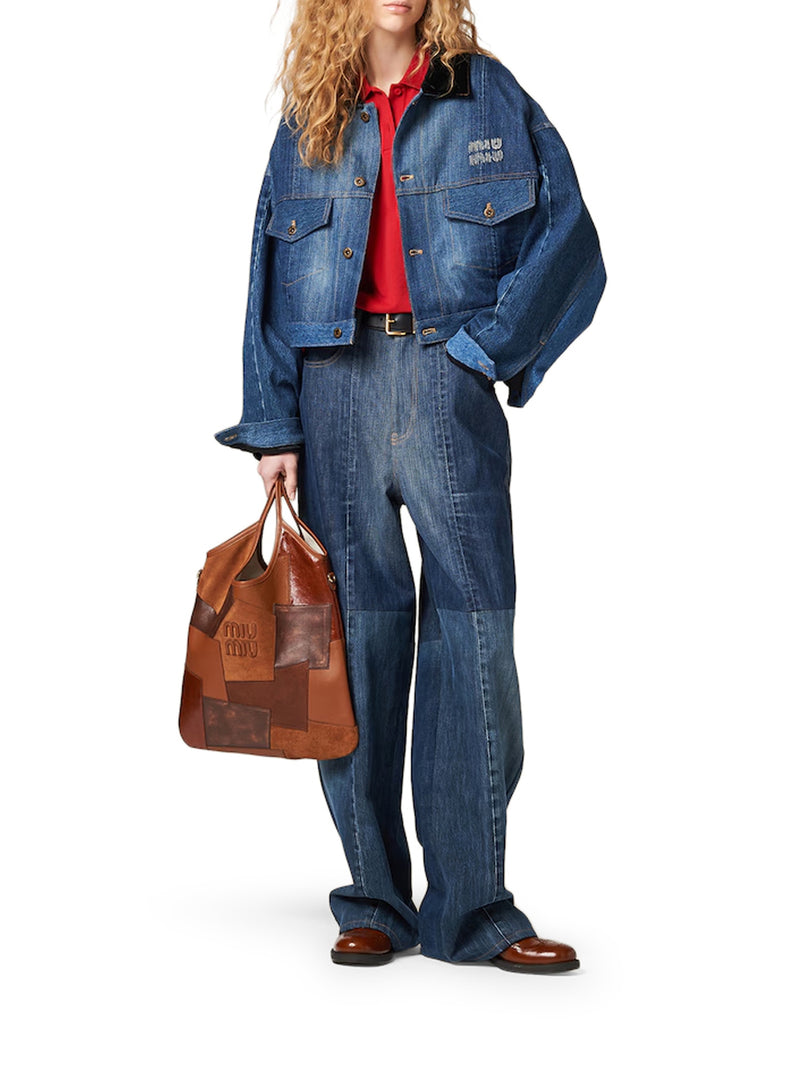 IVY PATCH LEATHER BAG