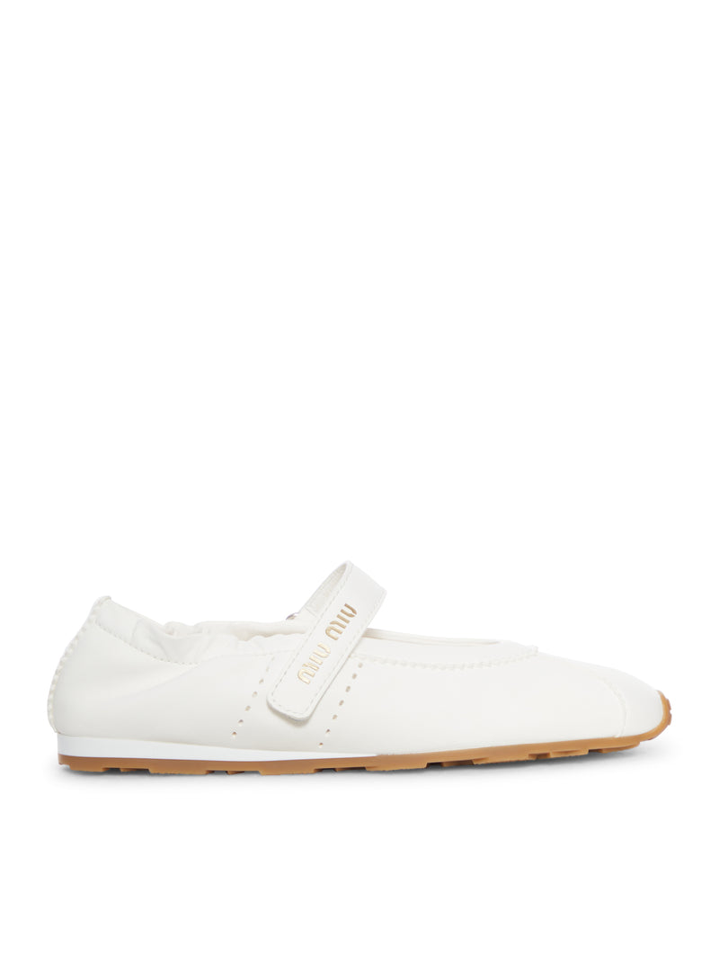 PLUME BALLET FLATS IN NAPPA