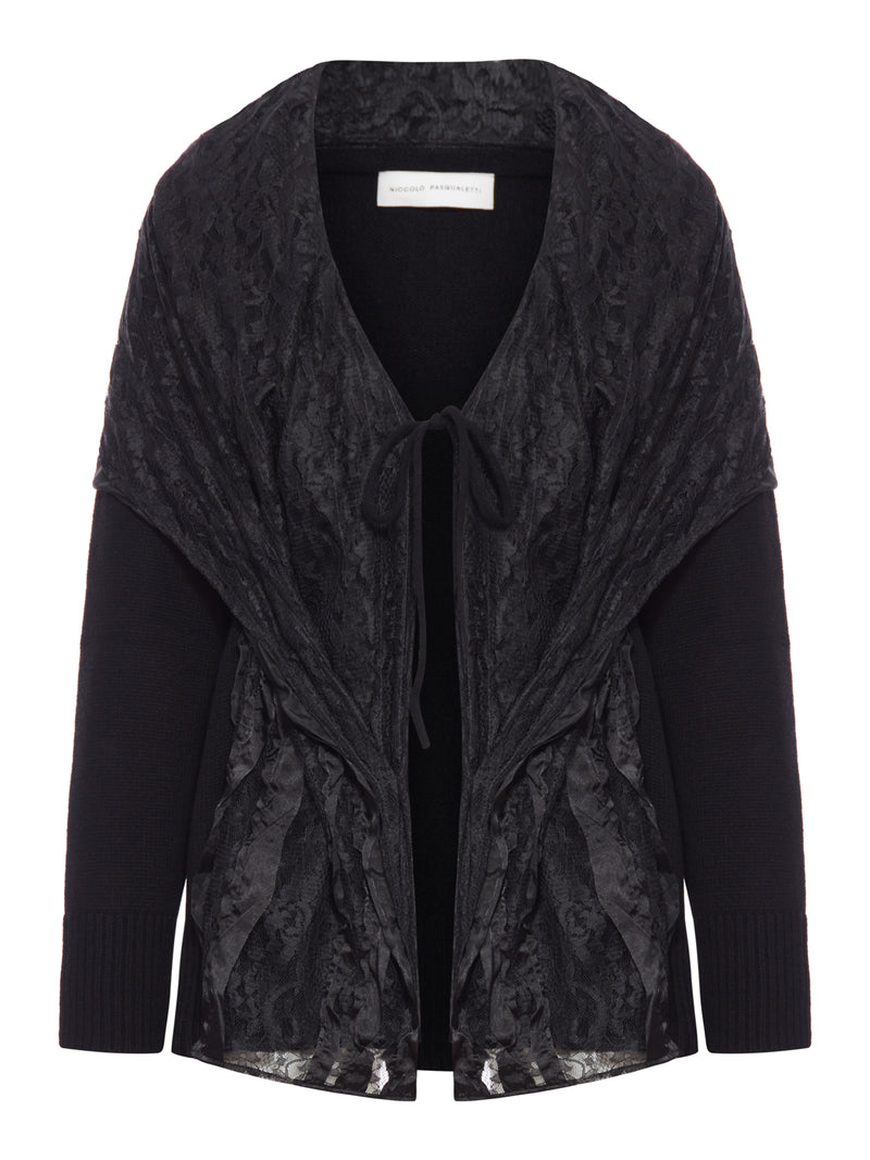 CASHMERE BLEND CARDIGAN