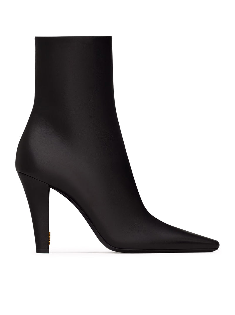 JILL SMOOTH LEATHER ANKLE BOOTS