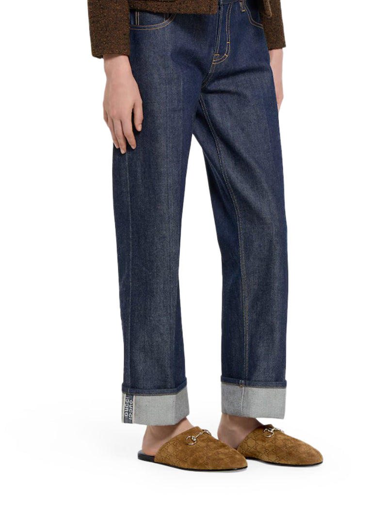 SUEDE CLOG WITH HORSEPOWER