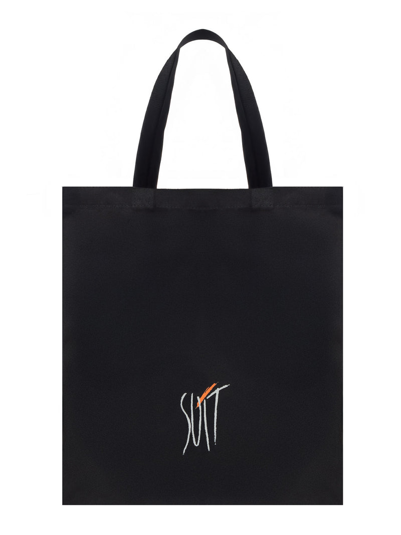 SUIT TOTE BAG