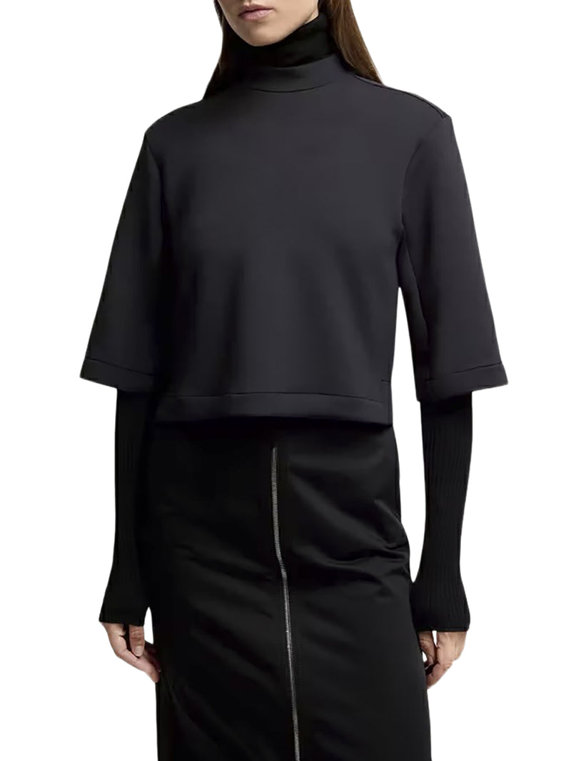 MONCLER X EE72 BY EDWARD ENNINFUL NEOPRENE T-SHIRT