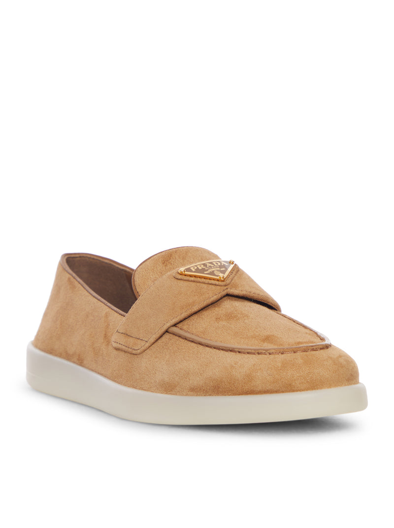 SUEDE LOAFERS