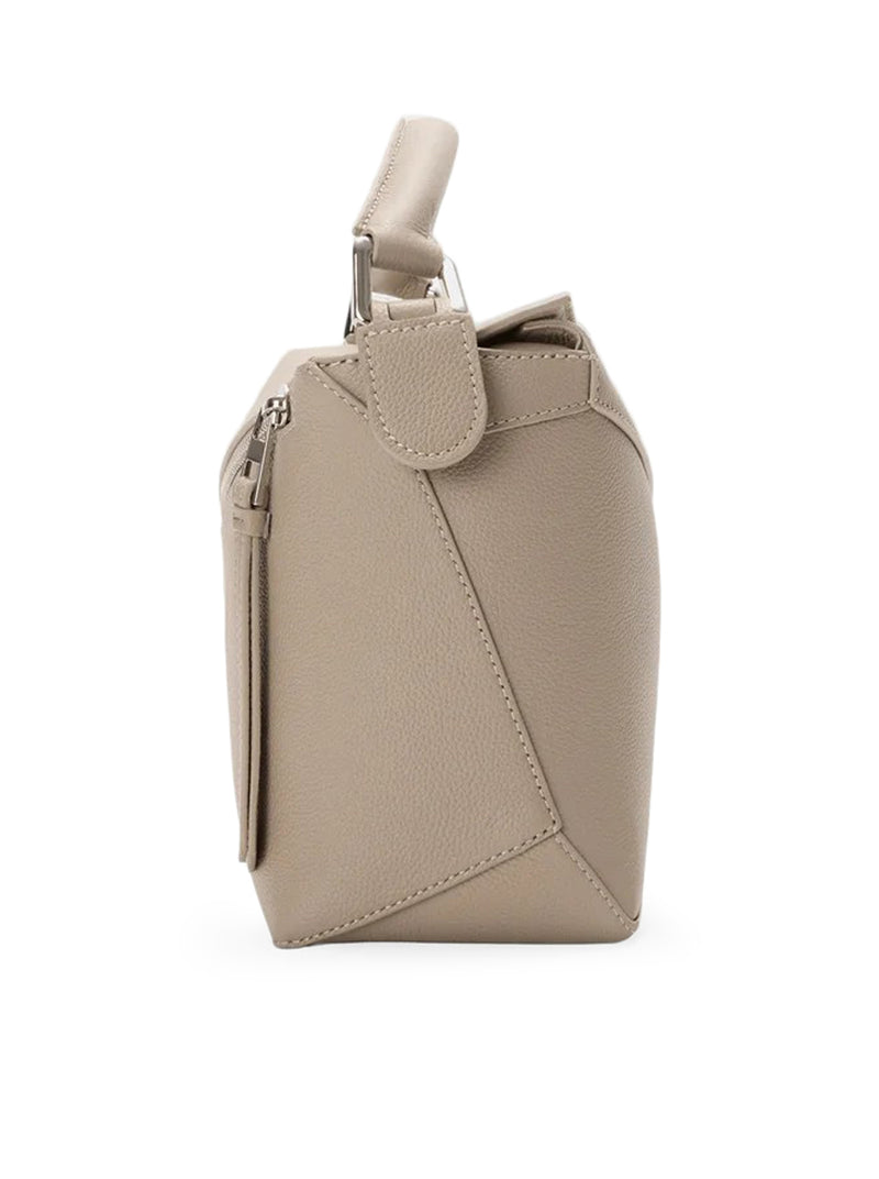 SMALL PUZZLE EDGE BAG IN GRAINED CALFSKIN