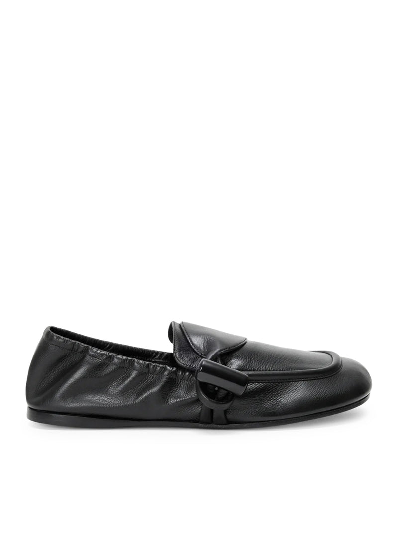 TOGGLE MOCCASIN IN SMOOTH AND POLISHED CALFSKIN