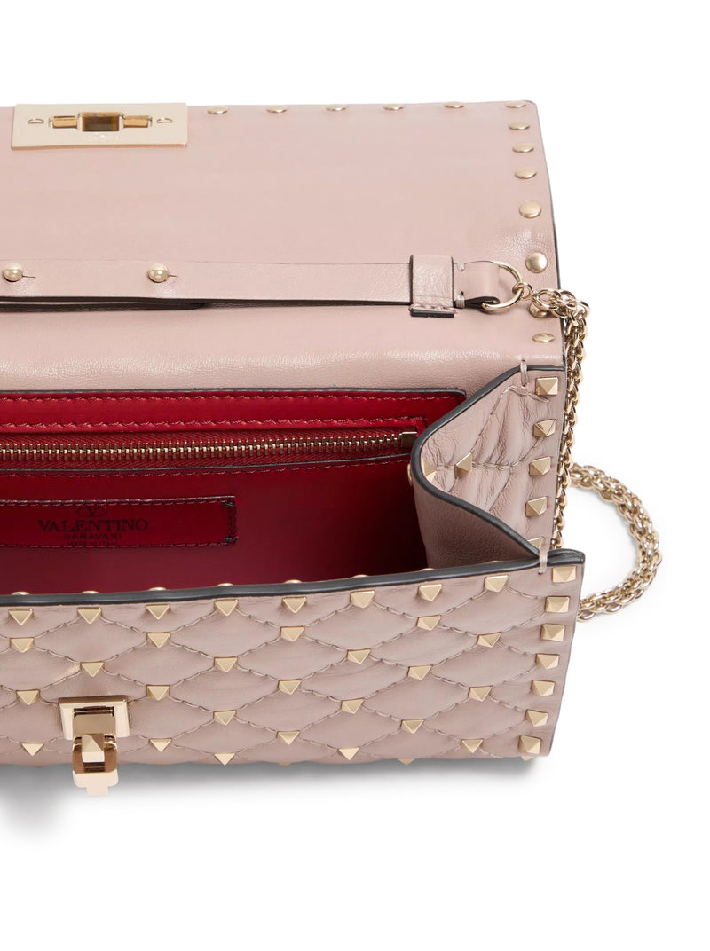 ROCKSTUD SPIKE NAPPA SHOULDER BAG