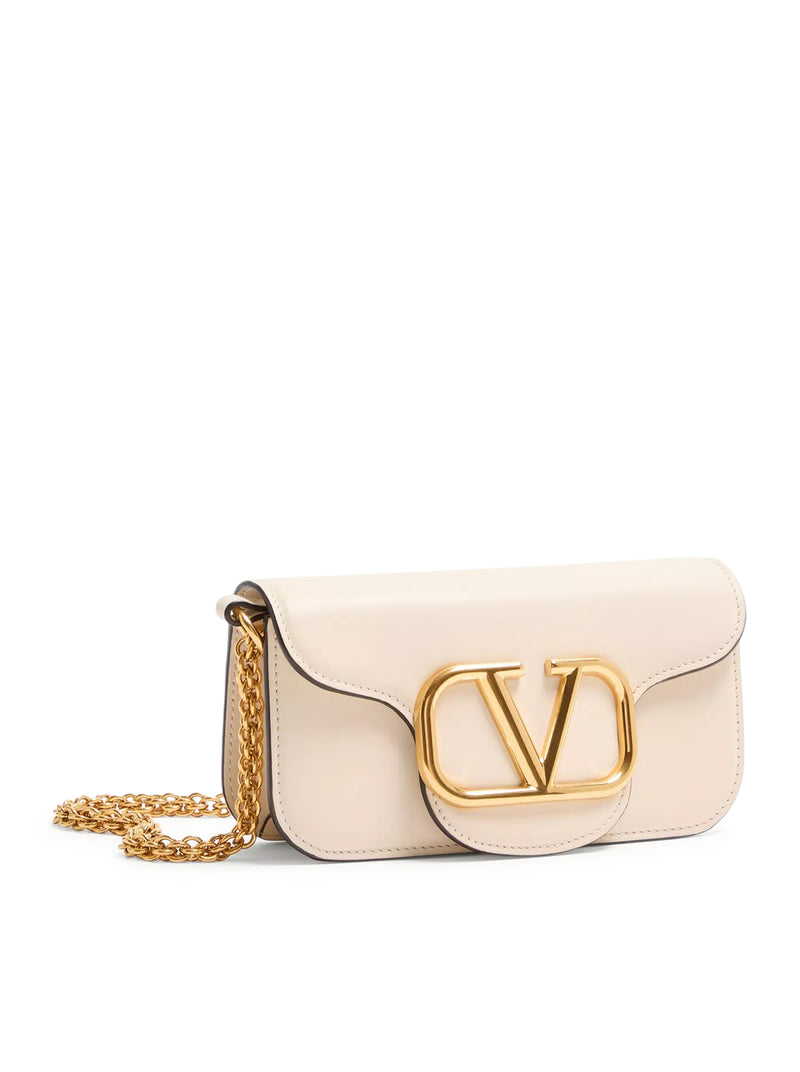 SMALL SHOULDER BAG LOCÒ IN CALFSKIN