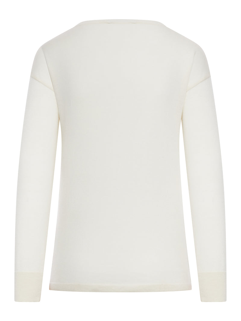 CASHMERE AND SILK TABELLA SWEATER