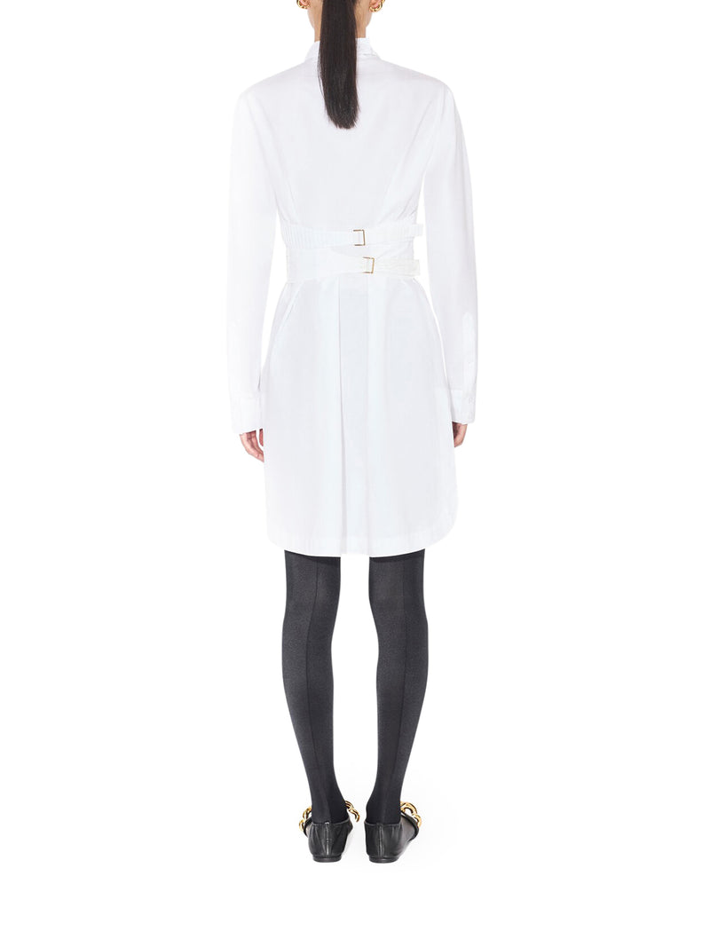 COTTON POPLIN WALLET DRESS