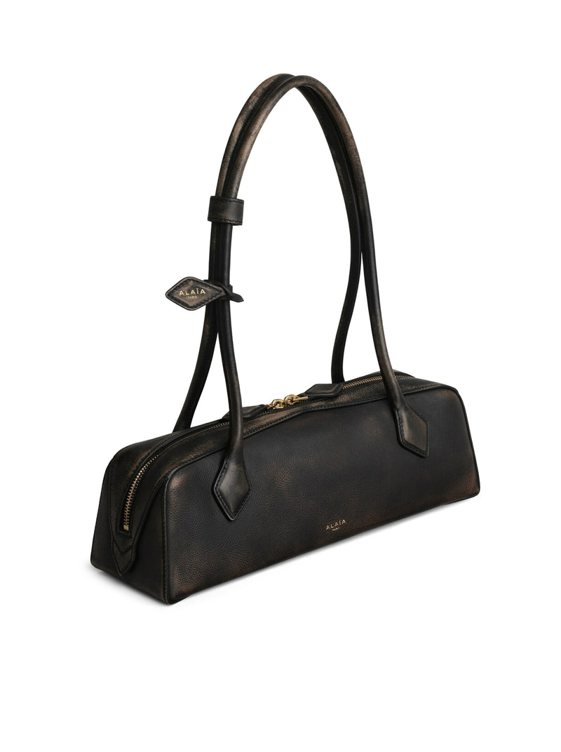 LE TECKEL MEDIUM BAG IN AGED LEATHER
