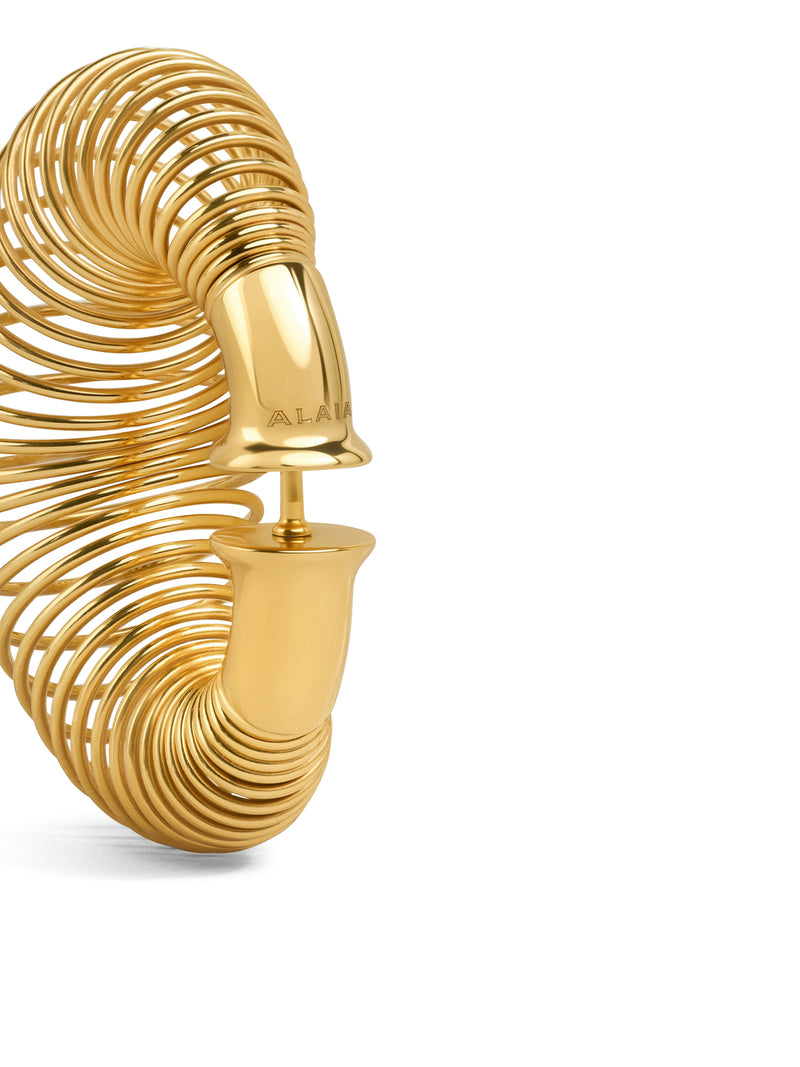 SMALL SPIRAL EARRINGS