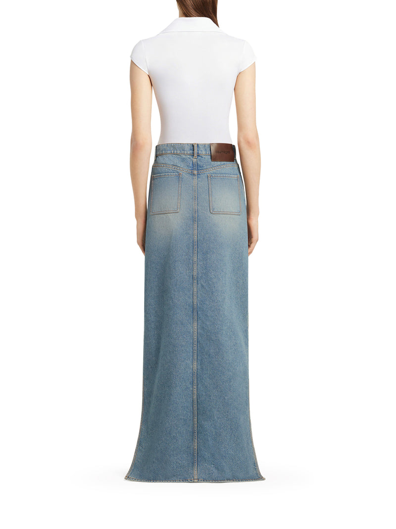 SPORT CROPPED POLO