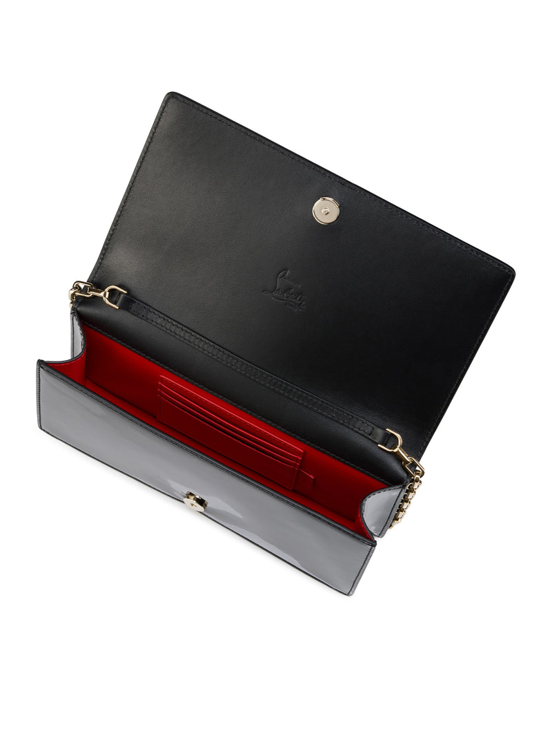 BETTINA PATENT CALFSKIN CLUTCH