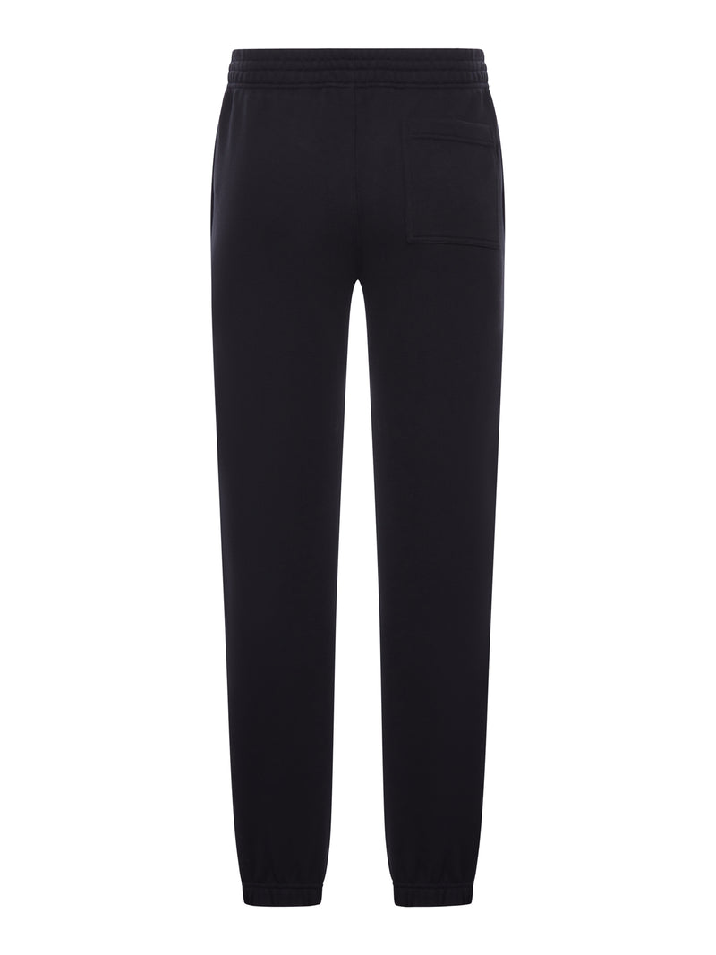 COTTON JOGGING TROUSERS WITH LOGO