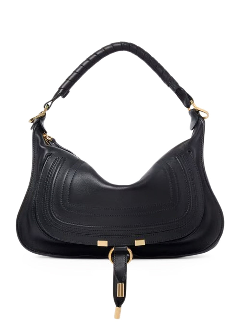 SMALL MARCIE SHOULDER BAG IN SOFT LEATHER