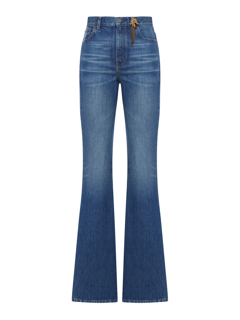 HIGH WAIST CAPSULE HORSE JEANS IN DENIM