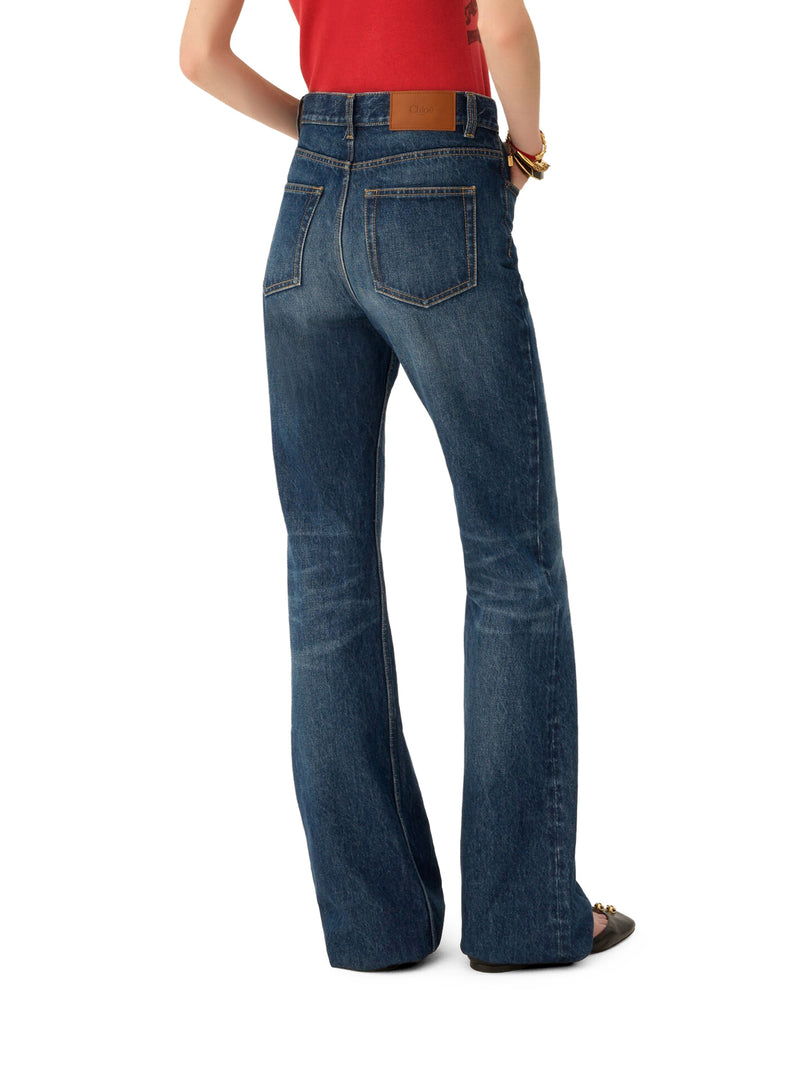 HIGH WAIST CAPSULE HORSE JEANS IN DENIM