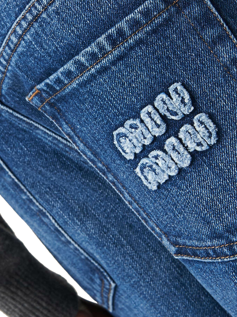 FIVE-POCKET DENIM TROUSERS