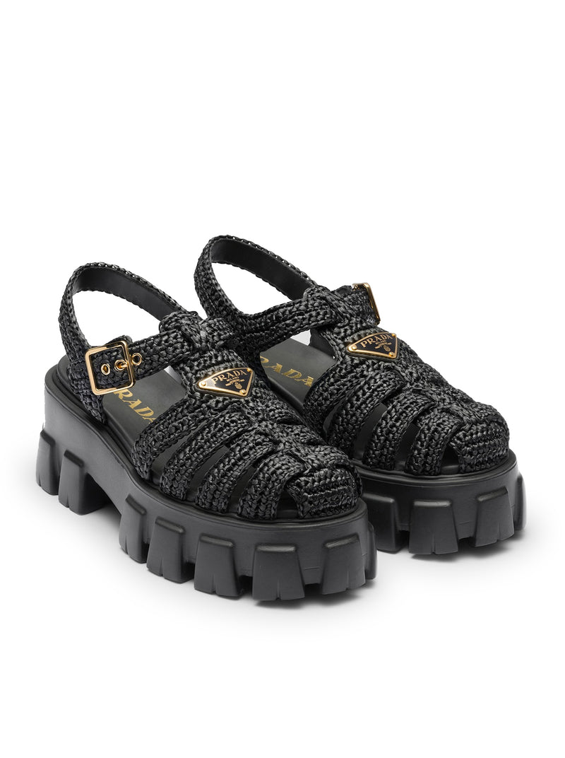 MONOLITH CROCHET SANDALS