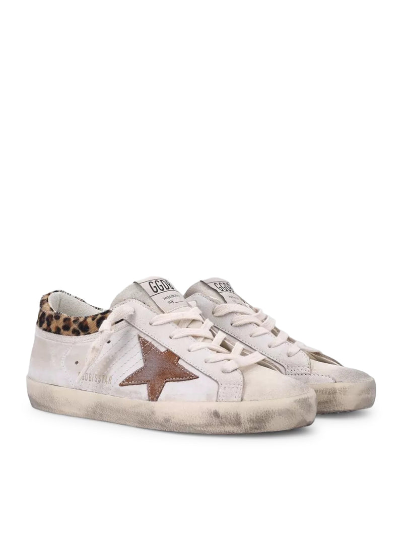SUPERSTAR SNEAKERS WITH PONYSKIN INSERTS