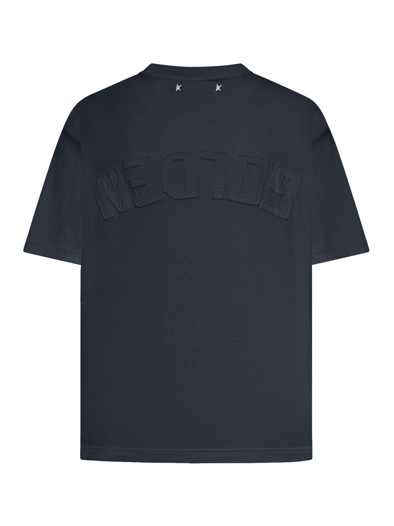 T-SHIRT WITH REVERSE LOGO ON THE BACK