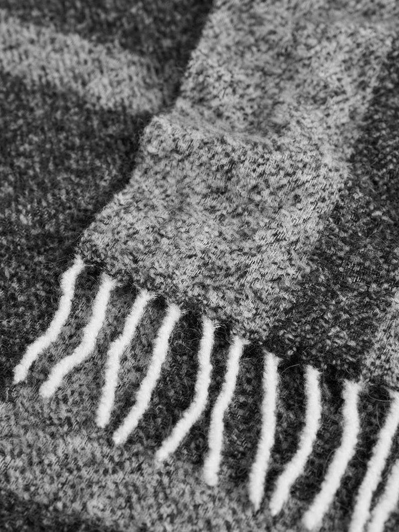 JACQUARD SCARF WITH MONOGRAM