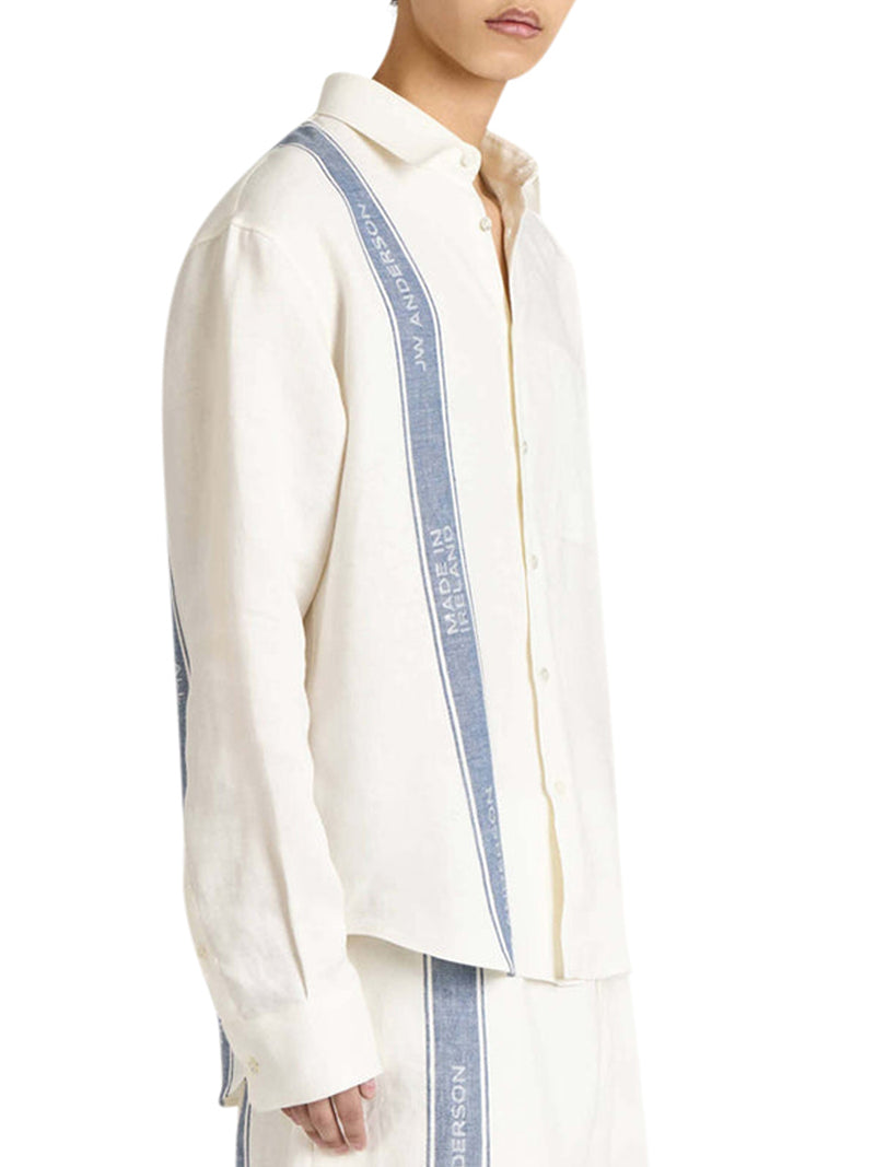 LONG-SLEEVED LINEN SHIRT
