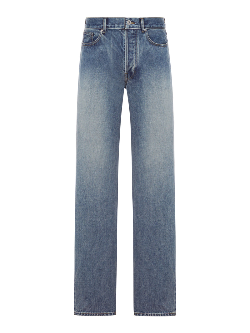 STRAIGHT LEG DENIM JEANS