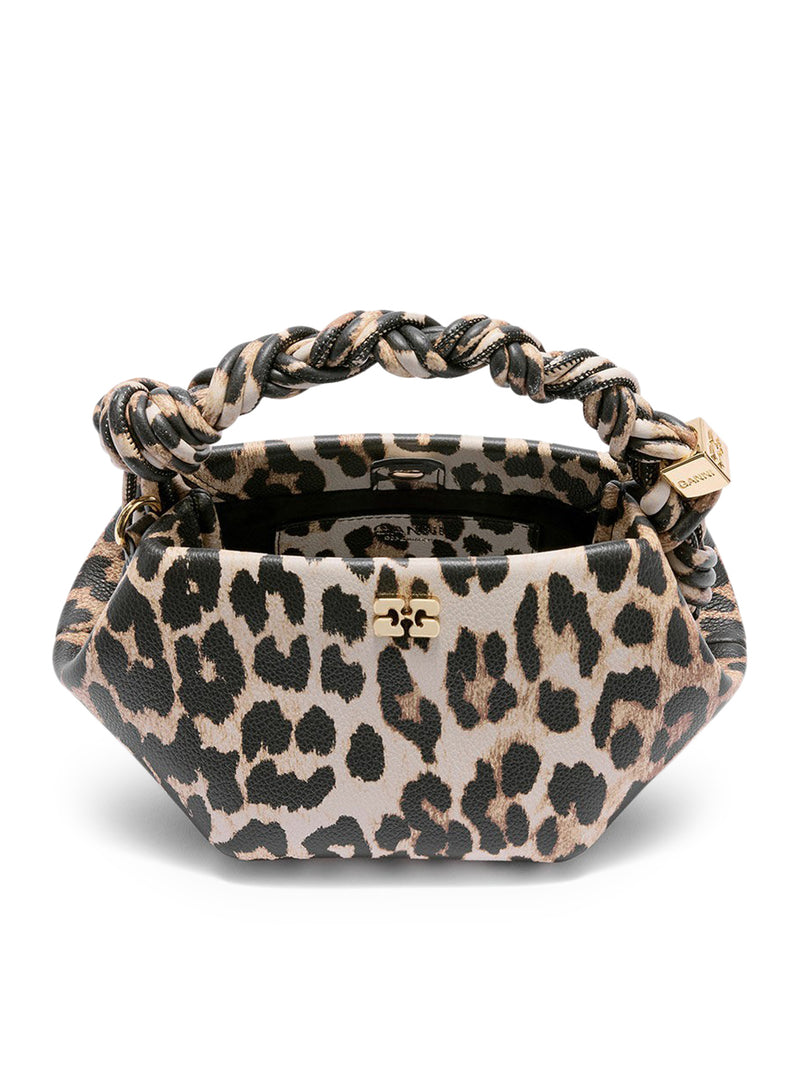 MINI BOU BAG IN LEOPARD LEATHER