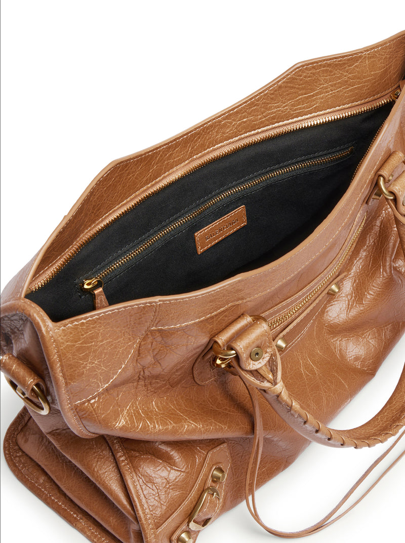 LE CITY MEDIUM LEATHER BAG