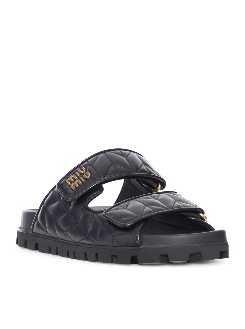 NAPPA MATELASSÉ SANDALS