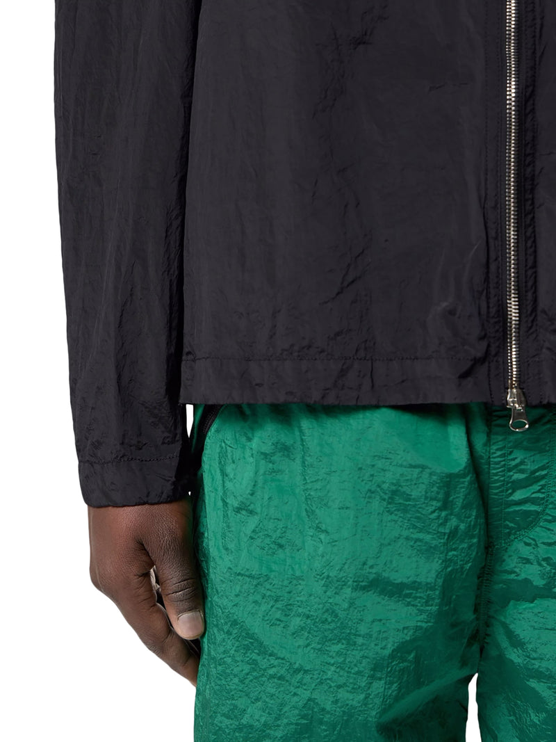 OVERSHIRT WITH ZIP AND BADGE ON THE SLEEVE