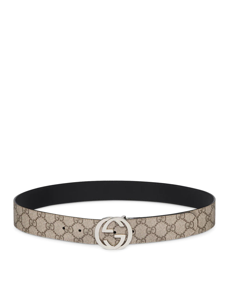 REVERSIBLE BELT WITH GG CROSS BUCKLE