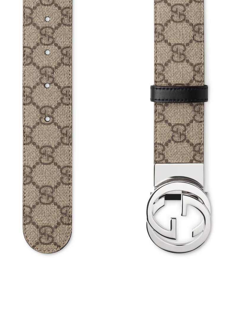 REVERSIBLE BELT WITH GG CROSS BUCKLE