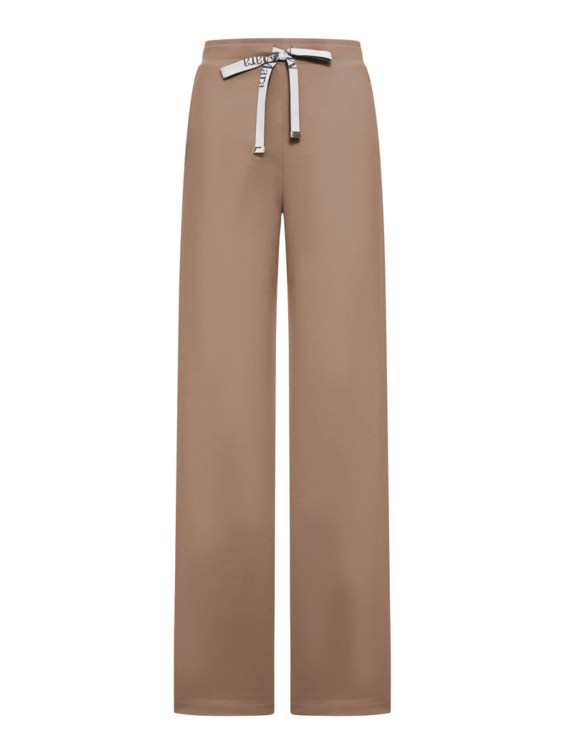 WIDE JERSEY TROUSERS