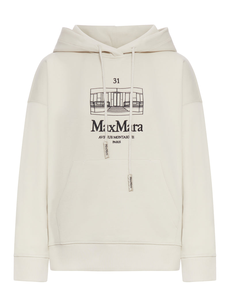 TECHNICAL COTTON JERSEY SWEATSHIRT